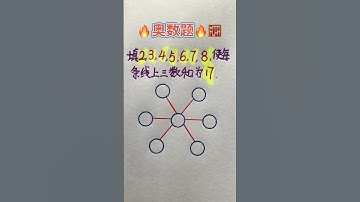 奥数题#maths #learning #education #奥数