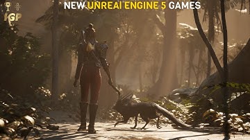 Best UNREAL ENGINE 5 Gameplay Trailers 2023 and 2024 Realistic Graphics!