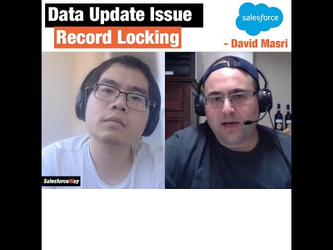 Salesforce data update record locking | video teaser