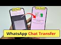 Purane Phone Se New Phone Me WhatsApp Data Transfer Kaise Kare | WhatsApp Chat Transfer To New Phone