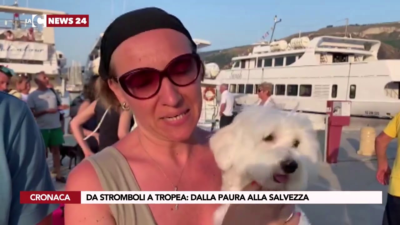 notizie del giorno Da Stromboli a Tropea: dalla paura alla salvezza