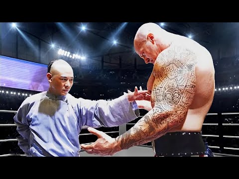 معلم كونغ فو عبقرى ابتكر اقوى اساليب الفنون القتالية لتدمير العمالقة 