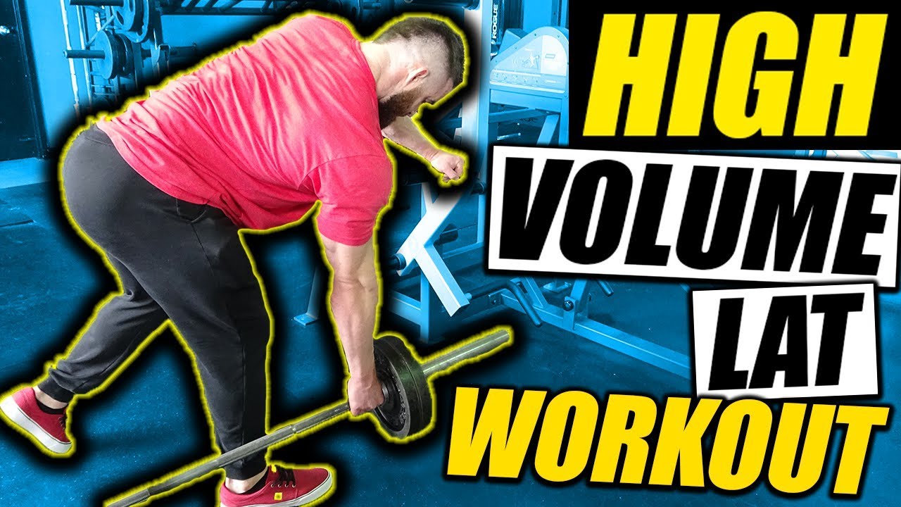 Lat Workout | Super High Volume With The Hypertrophy Coach