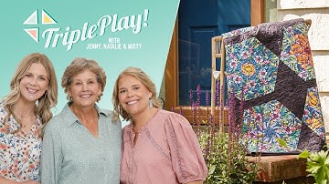 Triple Play: How to Make 3 NEW Kaleidoscope Quilts - Free Quilting Tutorial