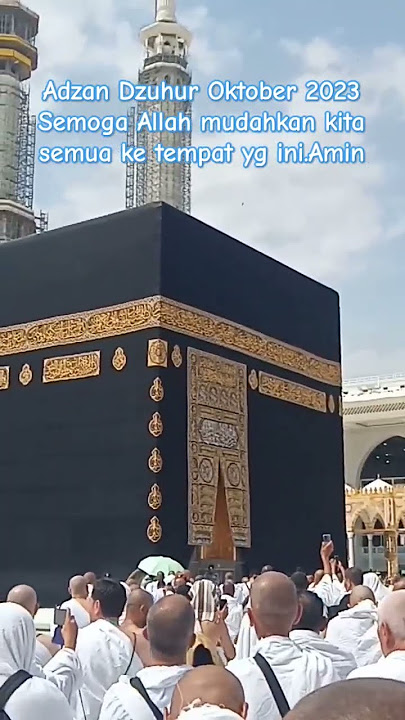 ADZAN DUHUR MAKKAH #makkah #badalumroh #adzan #badalumroh #shorts