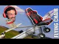 FLYING gaming chair!!! (really heavy)