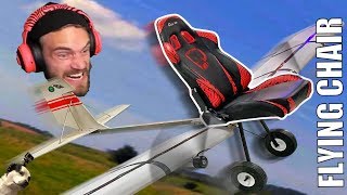 FLYING gaming chair!!! (really heavy)