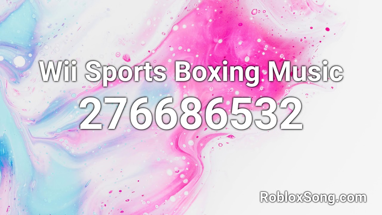 Wii Sports Boxing Music Roblox Id Roblox Music Code Youtube - roblox wii music code