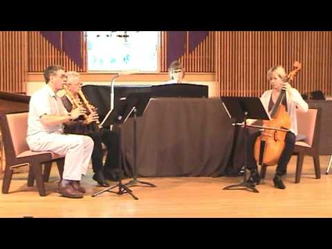Handel: Trio Sonata in F major for 2 recorders, vi...