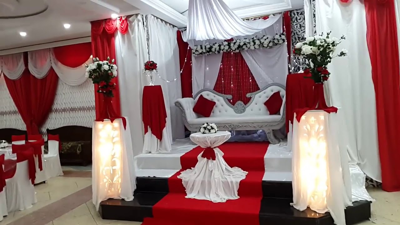 Décoration salle des fêtes - YouTube