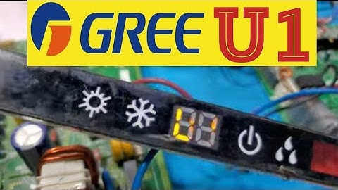 "Gree DC Inverter AC U1 Error Code – Causes and Solutions.