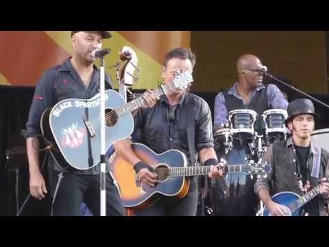 Bruce Springsteen, New Orelans Jazz Fest, May 3 2014, When the Saints go Marching in