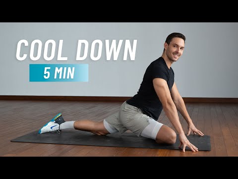 5 Min Full Body Cool Down Stretches - Do After Every Workout