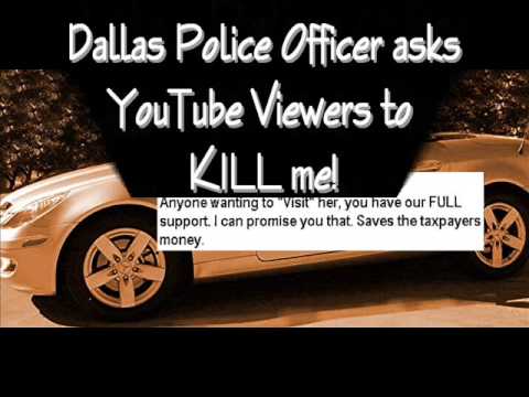 Police Officer asks YouTube Viewers to KILL me!