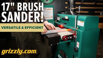 Grizzly Brush Sander Overview- Model G0400