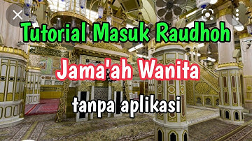 Tutorial Masuk Raudhoh tanpa Aplikasi bagi Jama