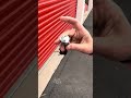 Storage lockout. How much should a service like this cost and do you think there’s a snake inside?