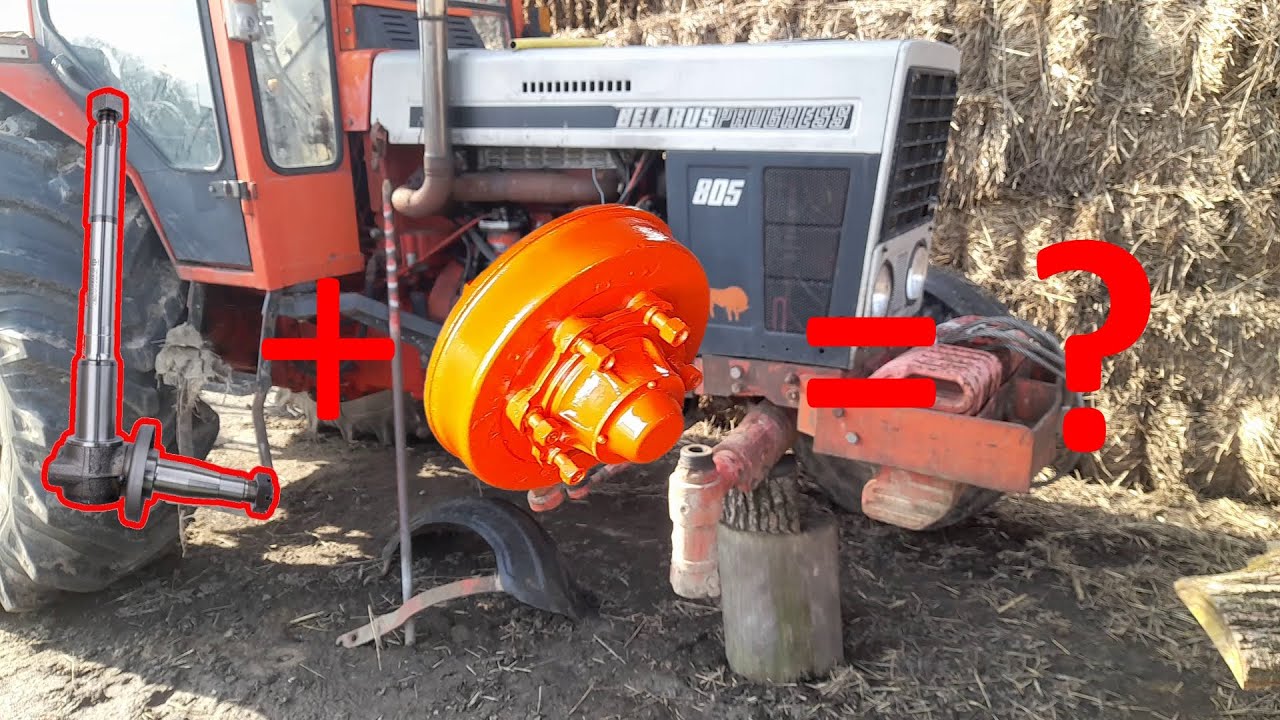 Посилений передок МТЗ 80 || Заводський тюнінг МТЗ 80 #mtz #tractor