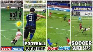 Score! Hero VS Football Strike VS Score! Match VS Soccer Super Star screenshot 5