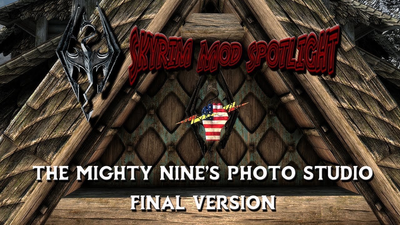 Skyrim Mod Spotlight: The Mighty Nine's Photo Studio Final Version - YouTube