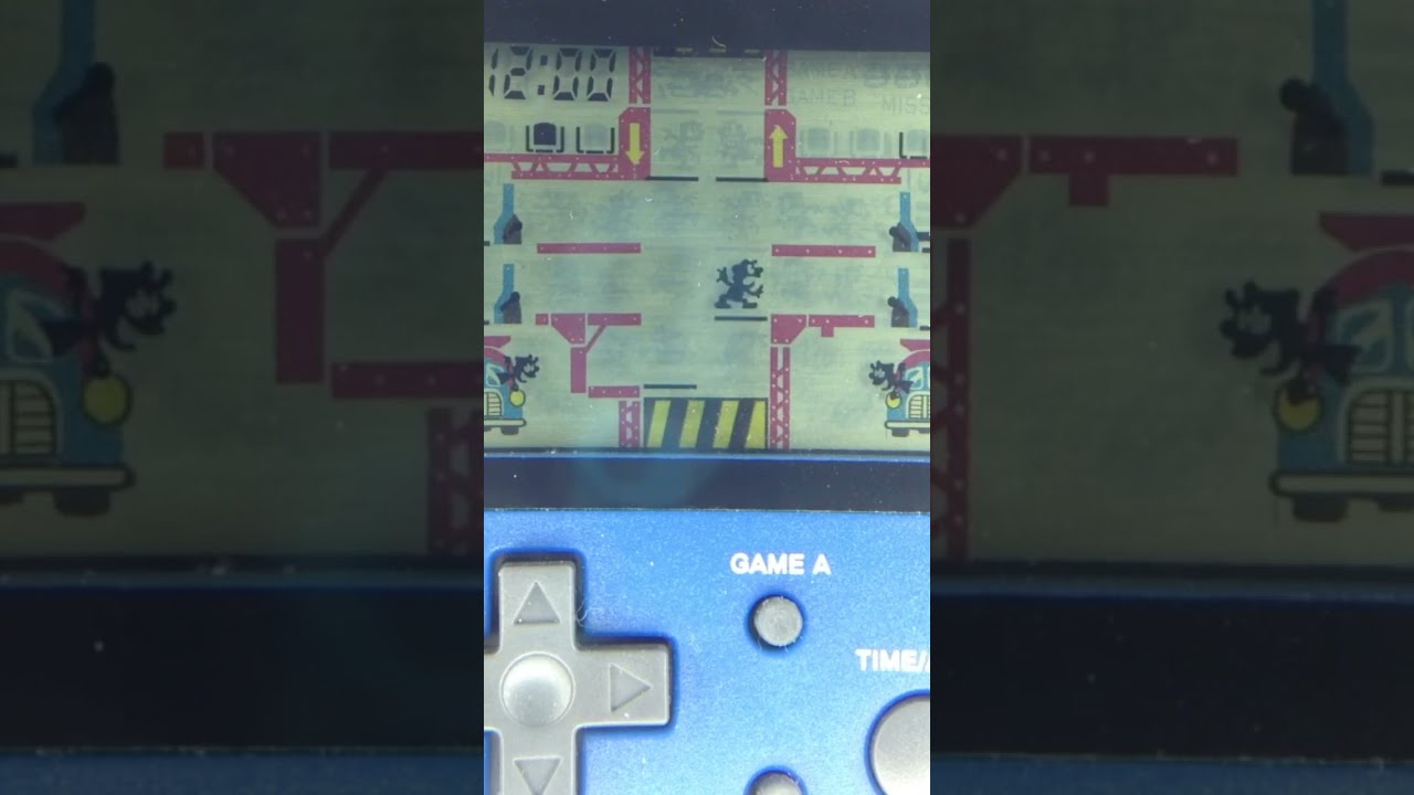 MARIO'S CEMENT FACTORY - Mini Classics - Game & Watch