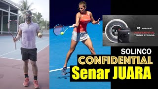 mau JAGO TENIS ??? Senar SOLINCO Confidential SOLUSI nya !!💪🤩 screenshot 4