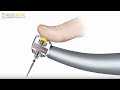 SERVICE-TiPP Druckknopf richtig verwenden - Dental Turbinen Winkelstücke