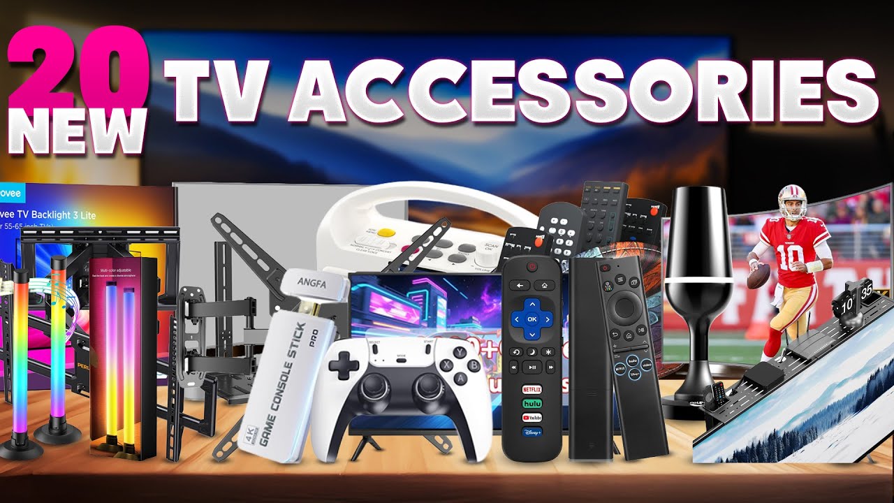20 новых аксессуаров для телевизоров на Amazon, которые вам стоит увидеть в 2026 году.