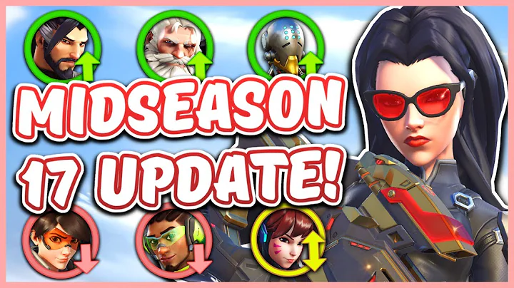 All MIDSEASON 17 HERO CHANGES in Overwatch 2