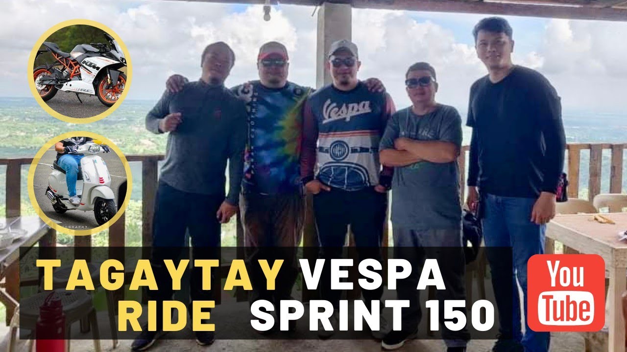 Vespa Sprint 150 | Tagaytay Adventures