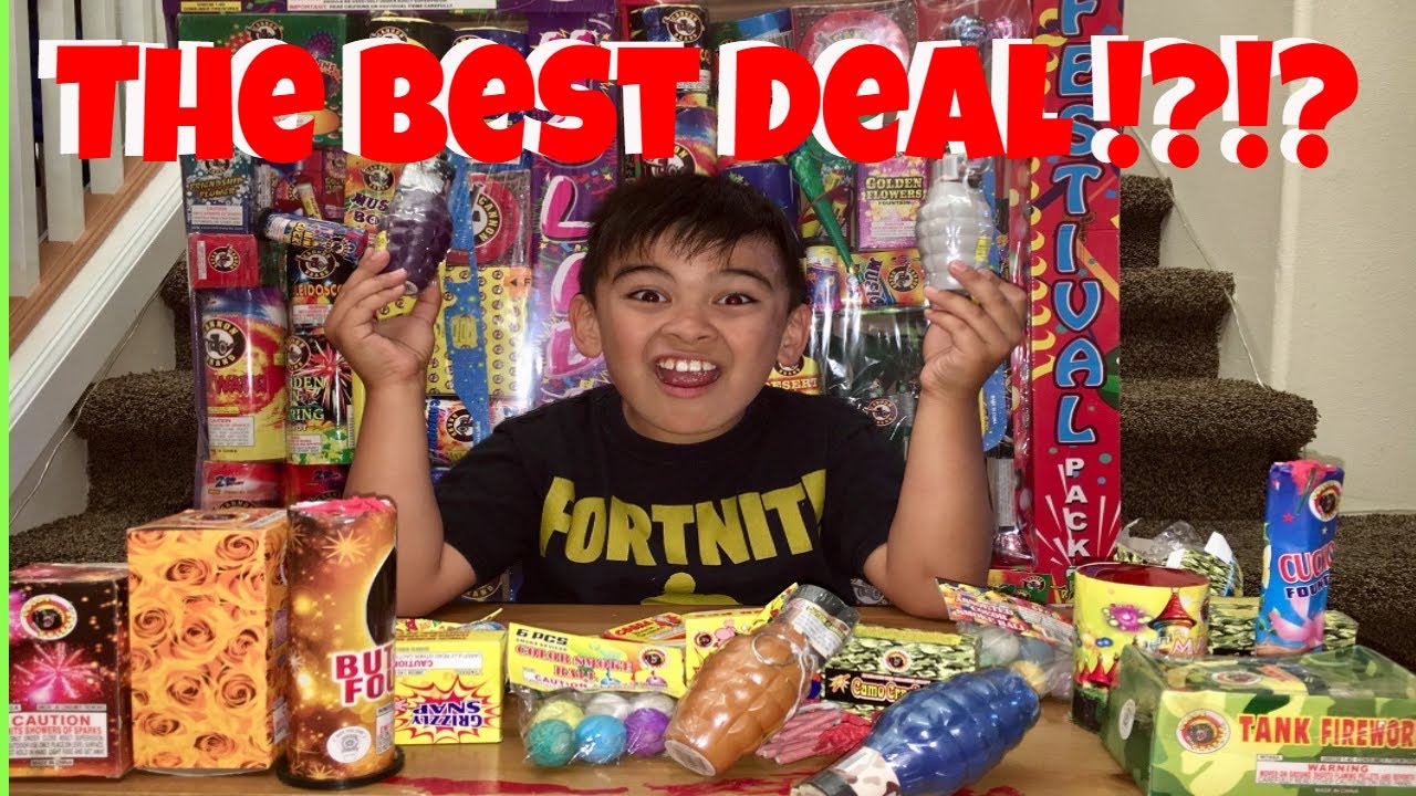 We got the Best 4th of July Deal Fireworks Deal Muckleshoot
