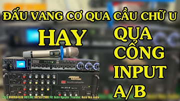 Kết nối vang cơ qua cầu chữ u hay qua cổng vào của amply thì hay hơn? | Huân Hoa Audio