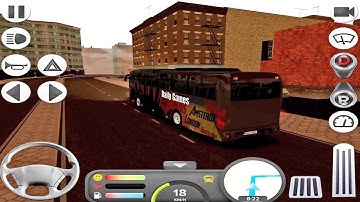 Coach Bus Simulator #9 - Paris  | Best Android IOS Bus Simulator GamePlay