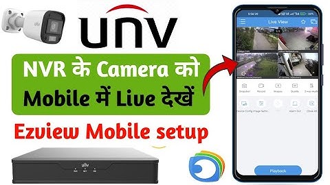 How to Online UNV NVR | EZview app Mobile Configuration |EZcloud Account setup | UNV Ezview Mobile