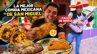 🌮LA MEJOR COMIDA MEXICANA en SAN MIGUEL *probamos todo* 🤩