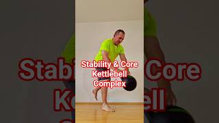 Stability, Balance & Core Kettlebell Complex Challenge 🥰💪👌 #kettlebell #complex #challenge #balance