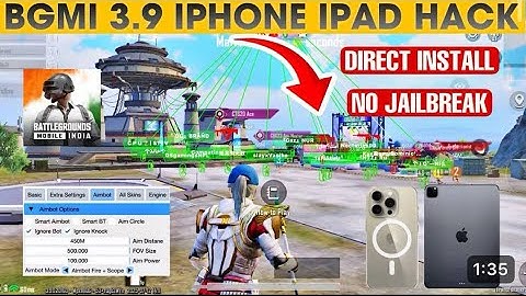 BGMI IOS HACK 3.9 | NO BAN | BGMI IOS HACK GAMEPLAY | IOS ZERO BGMI HACK3.9 | WINIOS BGMI HACK 3.9