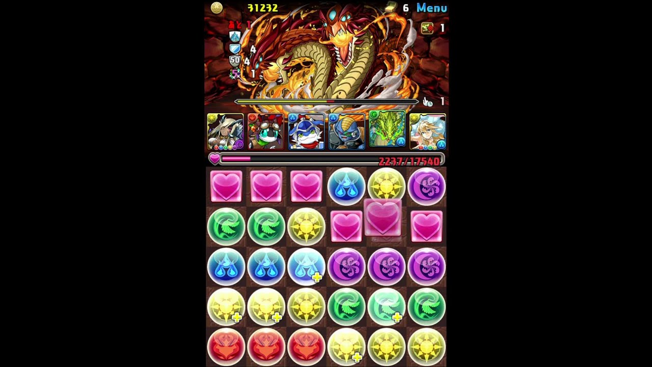 パズドラ 赤の契約龍 浄雷龍 超地獄級 始まりの龍喚士 X 覚醒サクヤ Pt ノーコン Sランク Youtube