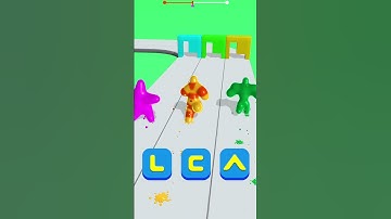 Blob Shape Race Runner Gameplay #17 #blobrunner3d #shifters  #funny #games