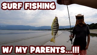 Fishing The Surf W My Parents In Brazil Br24-Ep1