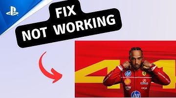 How to Fix F1 25 Not Working on PS5
