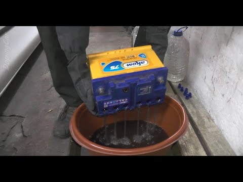 Вот что будет если зарядил АКБ ca/ca 16V