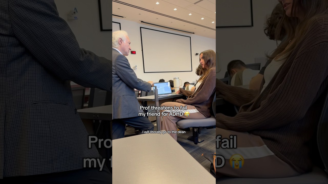 Professor lost his mind bruh 😭