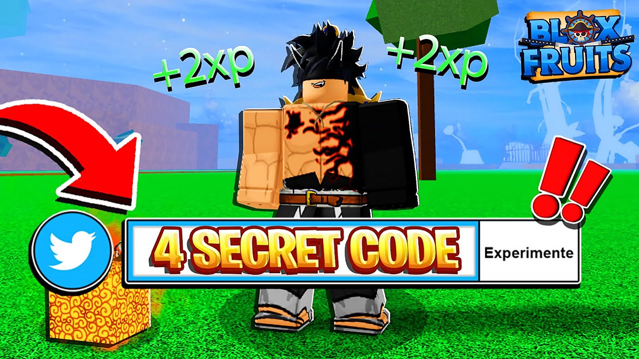 NOVOS CODIGOS DE 2X XP NO BLOX FRUITS!! FUNCIONANDO!! double xp