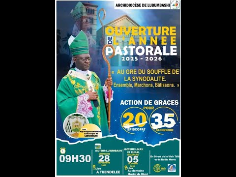 MESSE D OUVERTURE DE L ANNEE PASTORALE 2025 2026