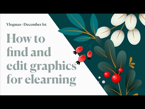 How to find and edit graphics for elearning