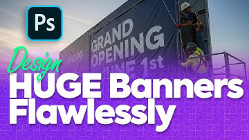 Stop Crashing Photoshop! Design HUGE Banners Flawlessly