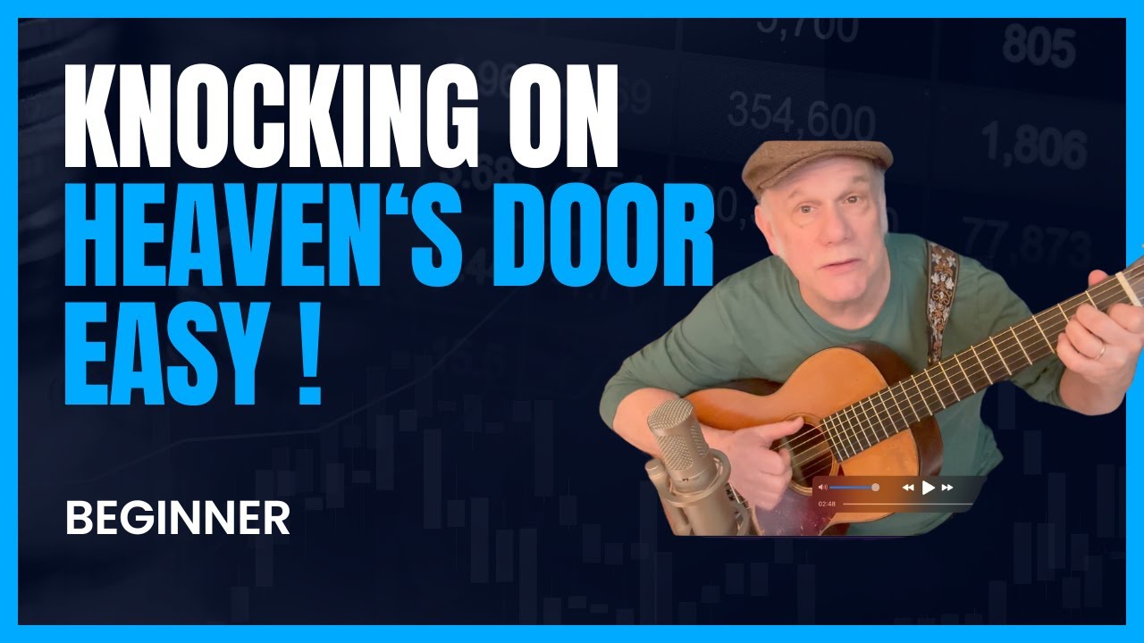 How To Play Acoustic Guitar 1 (Knocking on Heaven's Door) (Bob Dylan