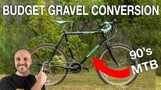 Can you build a budget Gravel bike from a ‘junk’ 90s MTB?