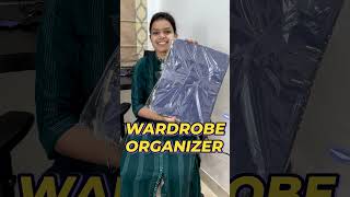 Best Wardrobe Clothes Organizer telugu viral india homeaccesories organizer homeorganer